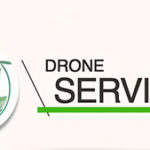 Text with graphic of drone