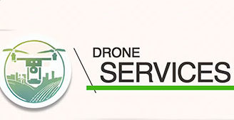 Text with graphic of drone