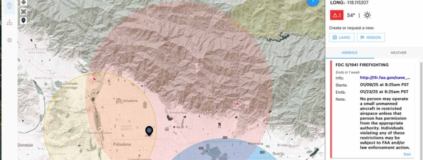 Safe Drone Operation in Pasadena